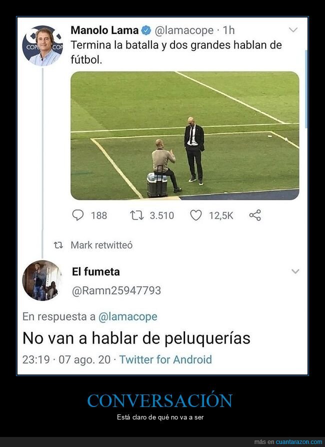 fútbol,hablar,peluquerías