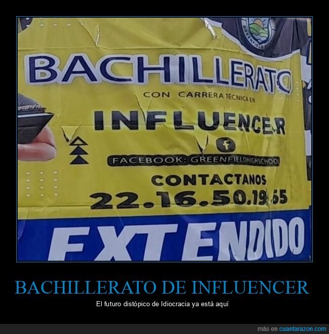 bachillerato,influencer