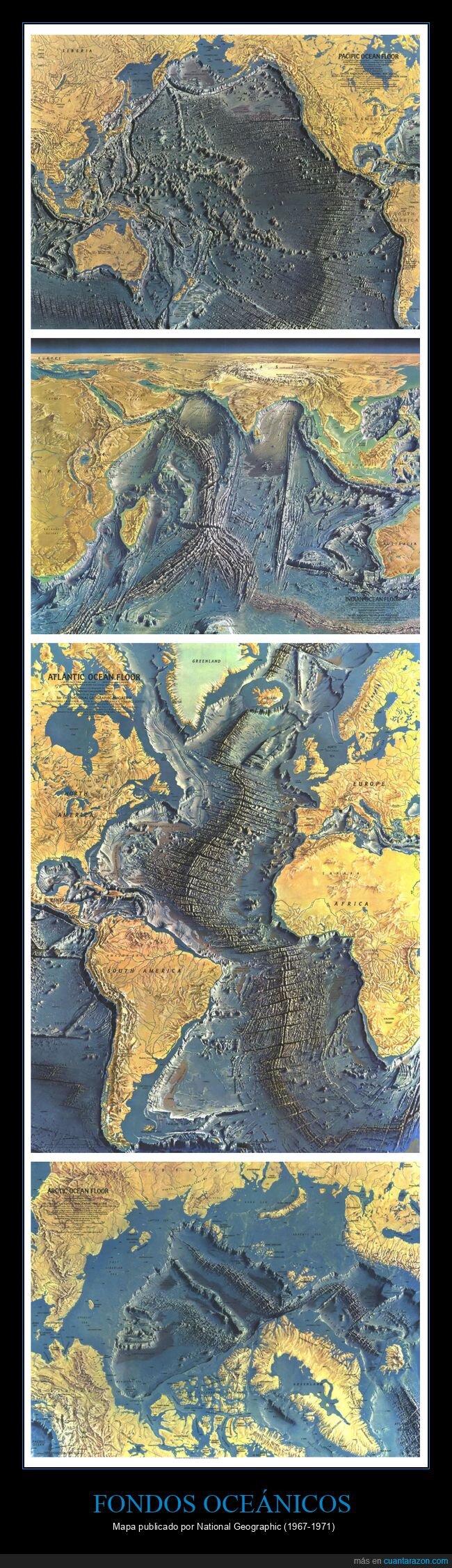 fondos oceánicos,mapa,national geographic