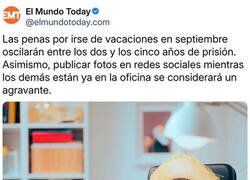 Enlace a Hay que pensar en los que vuelven de vacaciones...