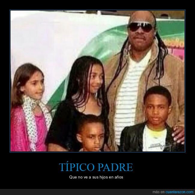 hijos,padre,stevie wonder,ver