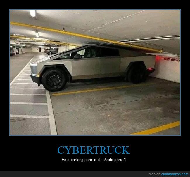 cybertruck,parking