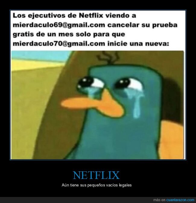netflix,prueba gratis,emails