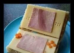 Enlace a Es que da pena comérsela...