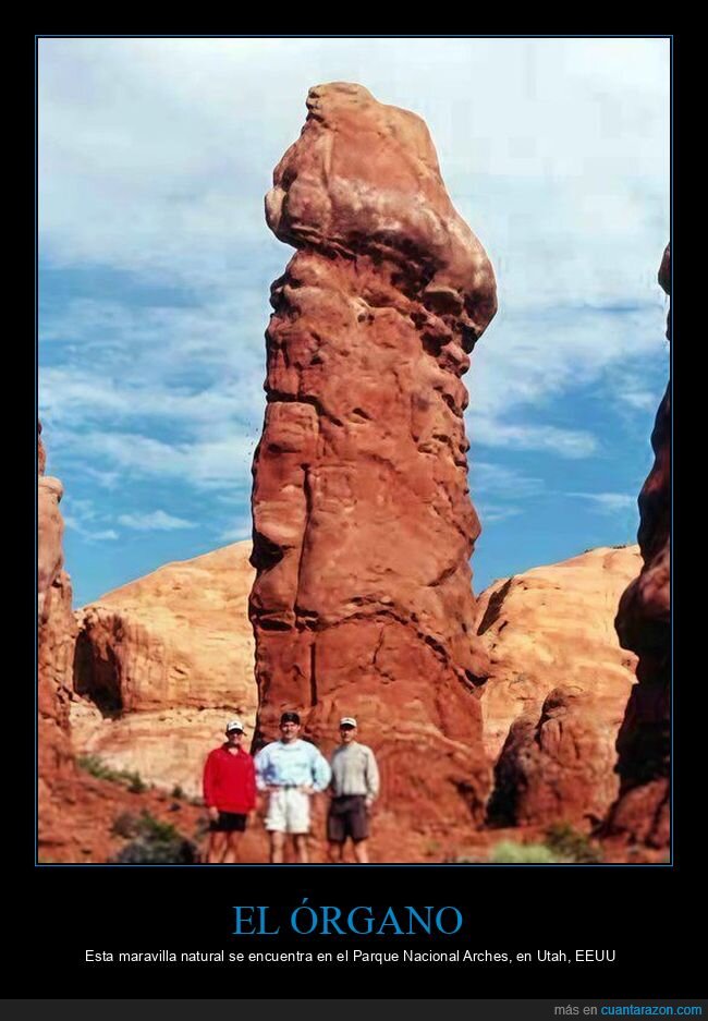 curiosidades,el órgano,roca
