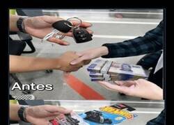 Enlace a Comprando coches antes y ahora