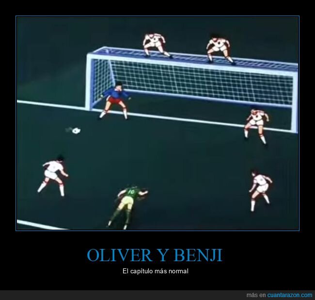 oliver y benji,fútbol