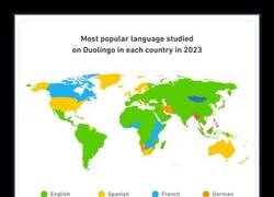 Enlace a Los idiomas más populares de cada país en Duolingo