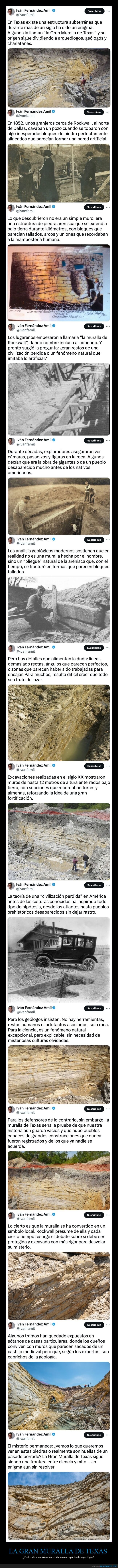 la gran muralla de texas,misterio