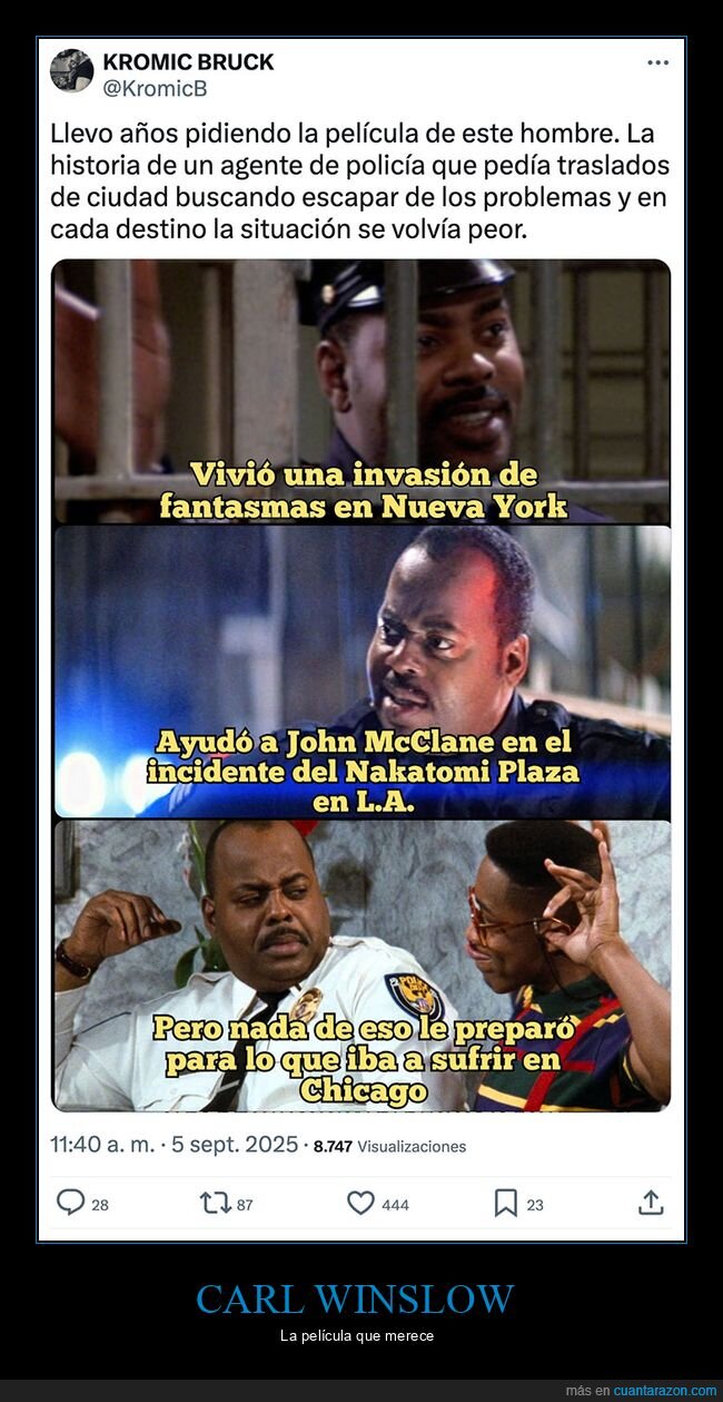 carl winslow,cazafantasmas,cosas de casa,la jungla de cristal