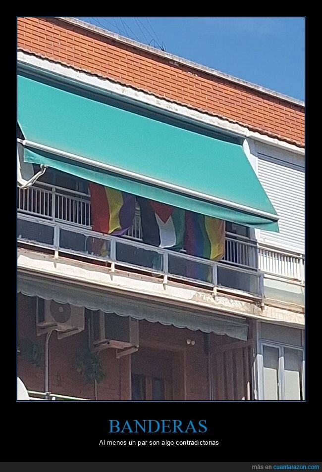 banderas,balcón