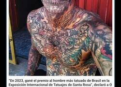 Enlace a Este hombre se había tatuado el 95% de su cuerpo, pero su aspecto es impactante tras quitárselos con láser