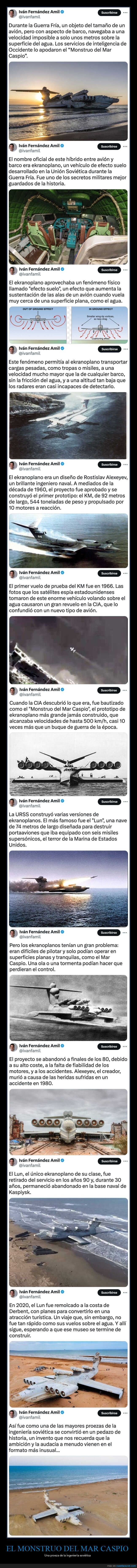 el monstruo del mar caspio,ekranoplano