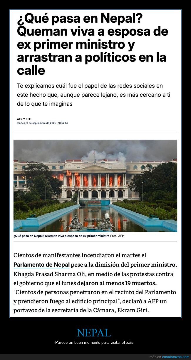 nepal,protestas