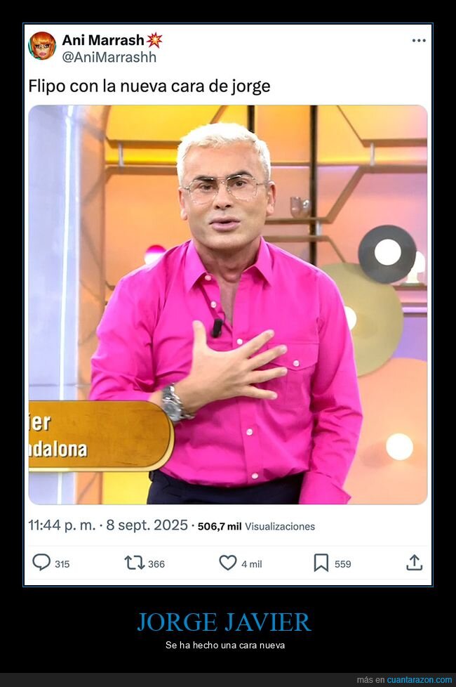 cara,cirugía,jorge javier vázquez