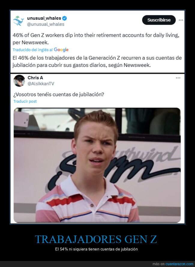 trabajadores,generación z,cuentas de jubilación