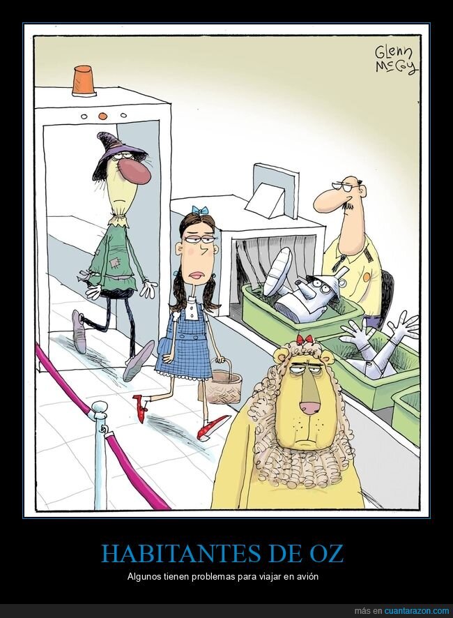 el mago de oz,aeropuerto