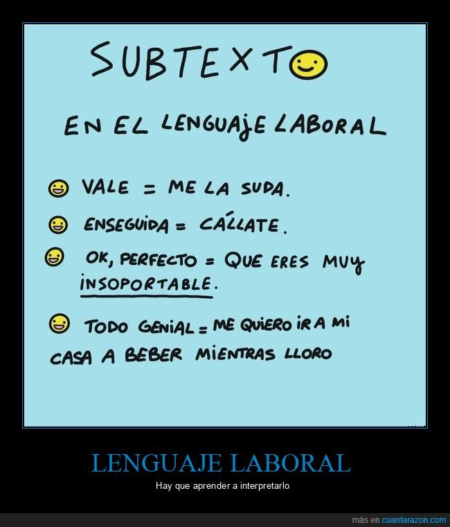 lenguaje laboral,trabajo