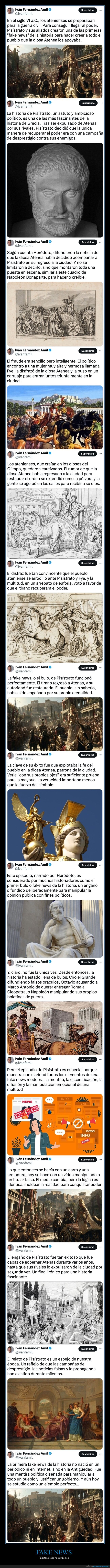 pisístrato,atenas,grecia,fake news