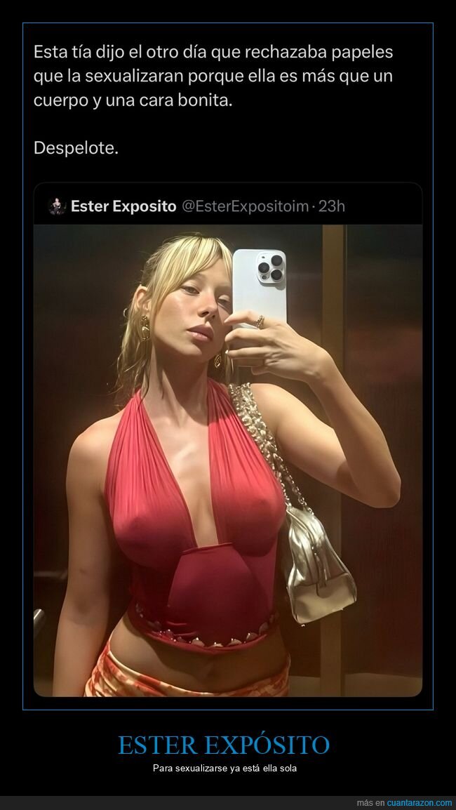 ester expósito,cosificación