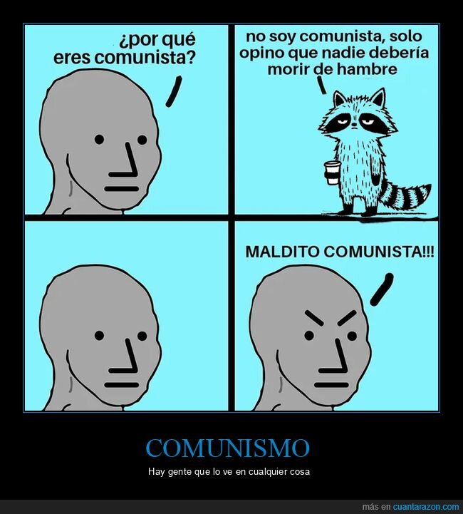 comunista,hambre