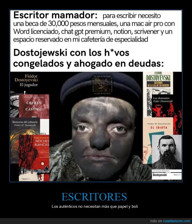 escritores,dostojewski