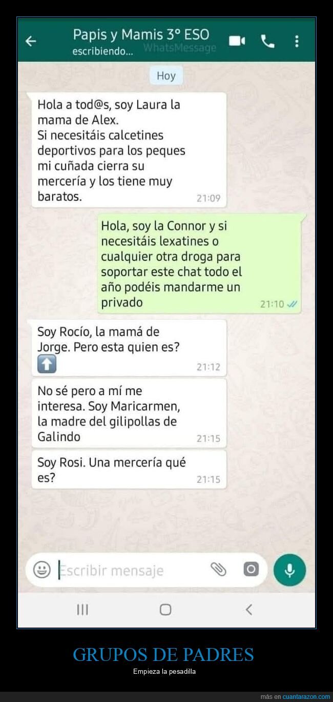 grupos de madres,whatsapp