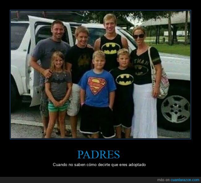 adoptado,batman,camisetas,familia,superman