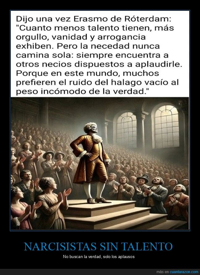 erasmo de róterdam,talento,arrogancia