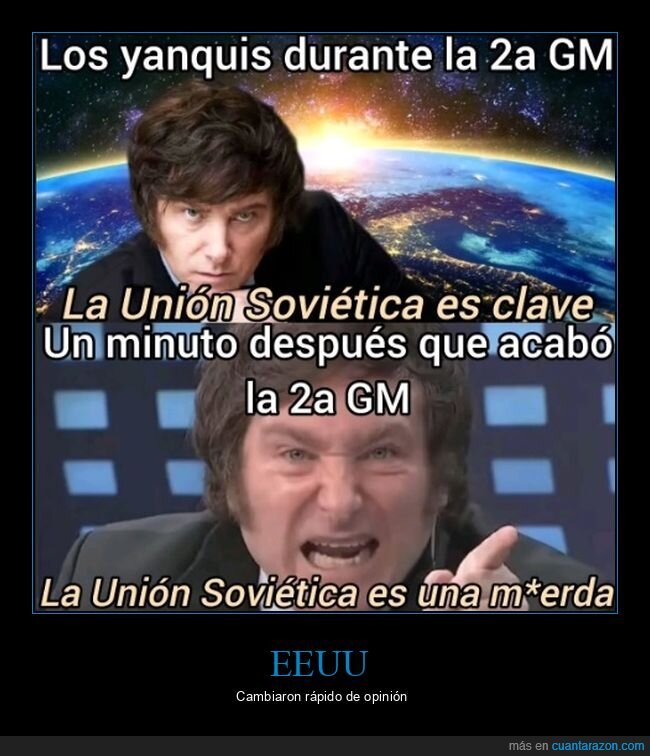 eeuu,ii guerra mundial,milei,unión soviética