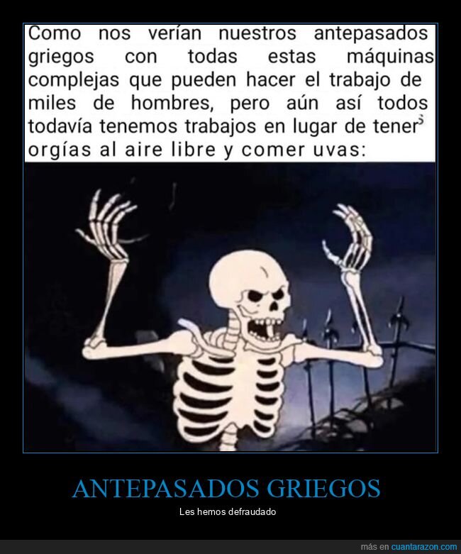 antepasados,griegos,máquinas,trabajar