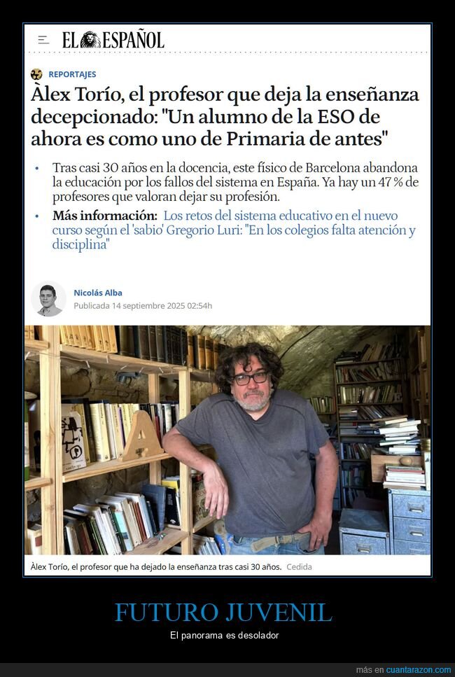 profesor,dejar,enseñanza