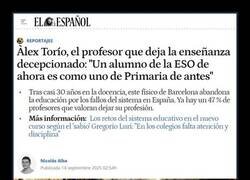Enlace a Profesor decepcionado