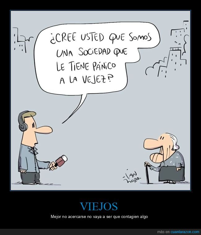 sociedad,pánico,vejez