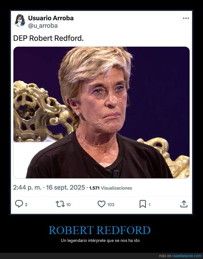 chelo garcía cortés,dep,parecidos,robert redford