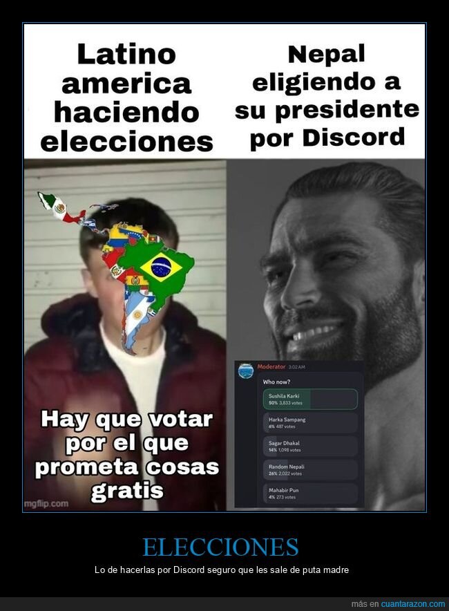 elecciones,nepal,discord