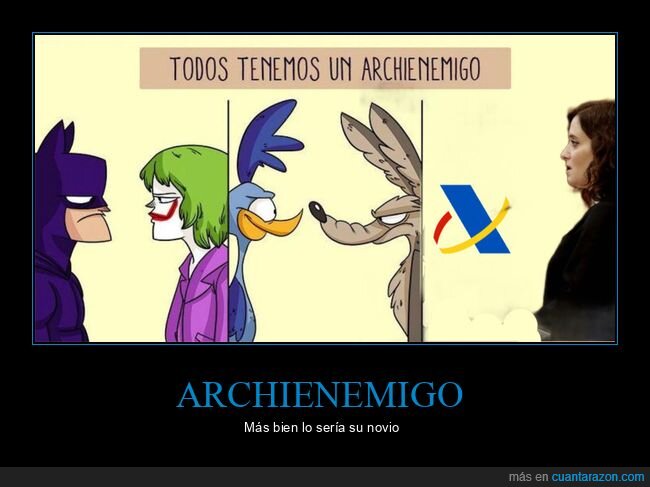 ayuso,hacienda,políticos,archienemigos