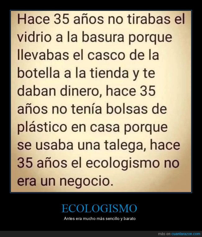 ecologismo,negocio