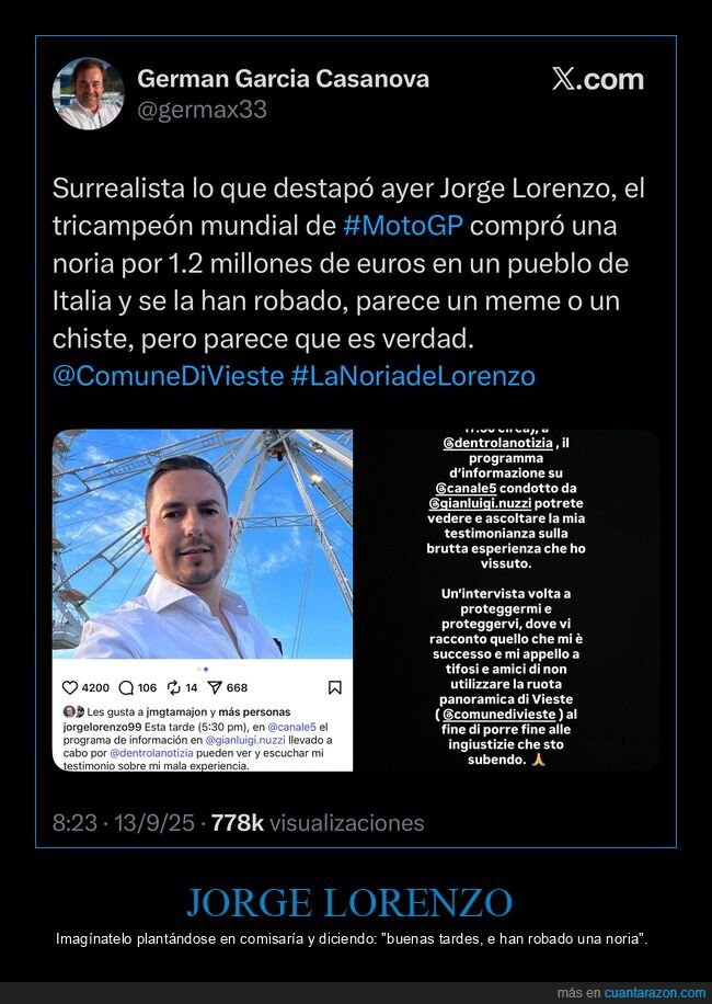 jorge lorenzo,robo,noria