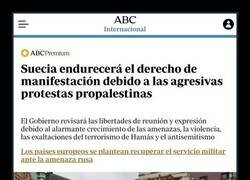 Enlace a Manifestarse se va a poner complicado en Suecia