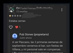 Enlace a No deberían dejar poner reseñas a cualquiera...