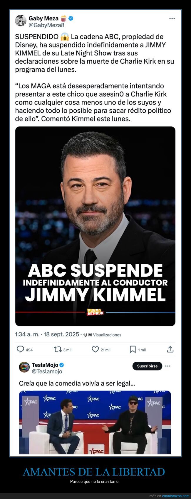 charlie kirk,jimmy kimmel,suspendido