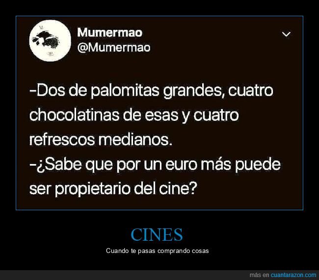 cine,comida,propietario