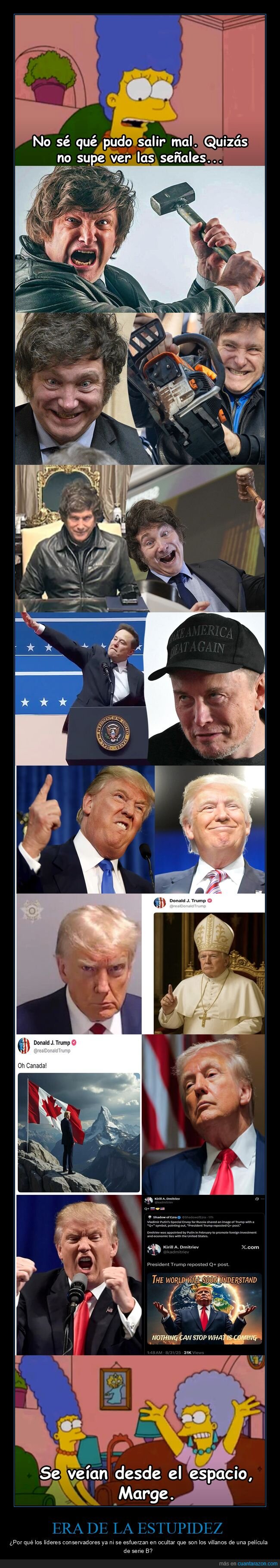 Trump,Milei,Elon Musk