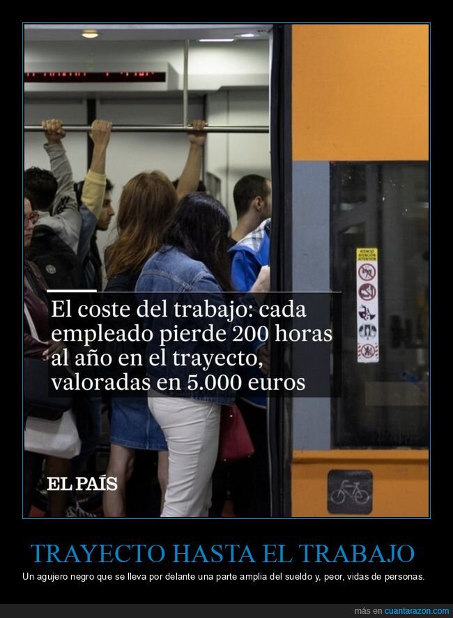 trabajo,trayecto,coste