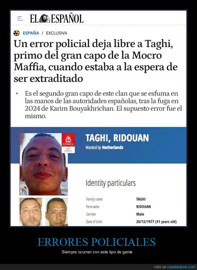 error policial,capo