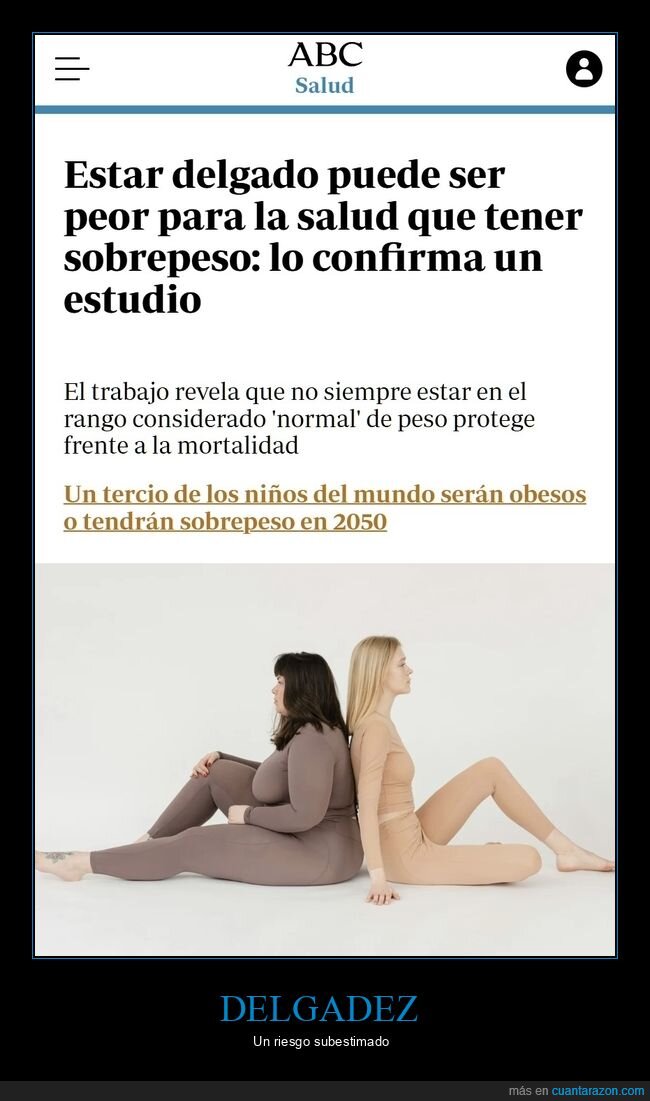 delgado,salud,sobrepeso