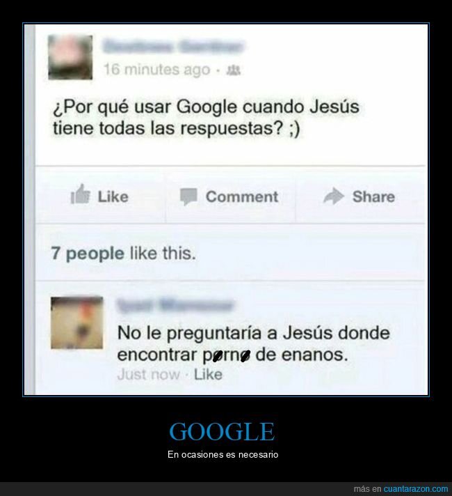 enanos,google,jesús,preguntar,respuestas