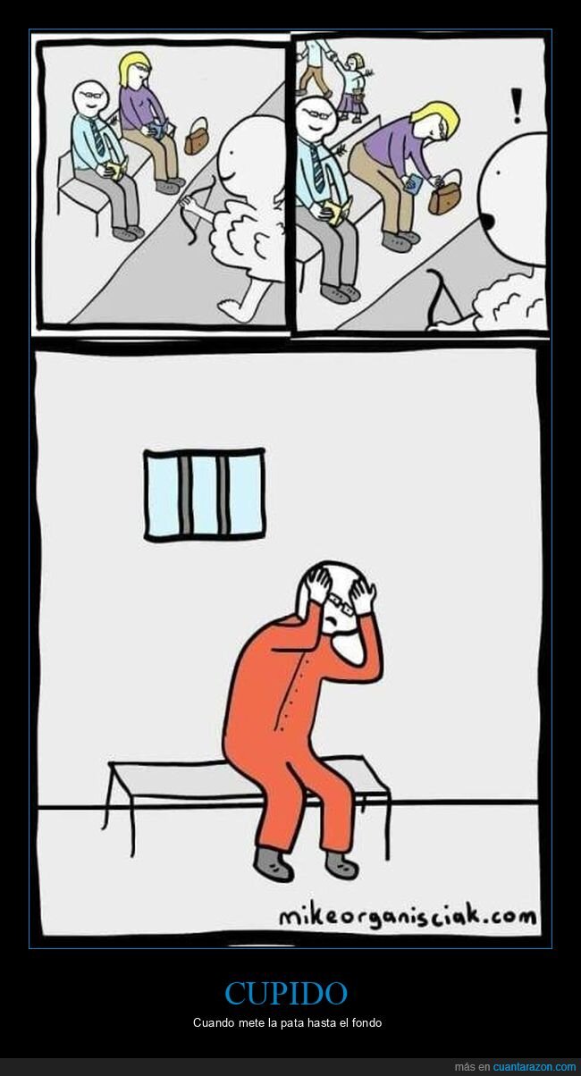 cárcel,cupido,fails,flecha,niña