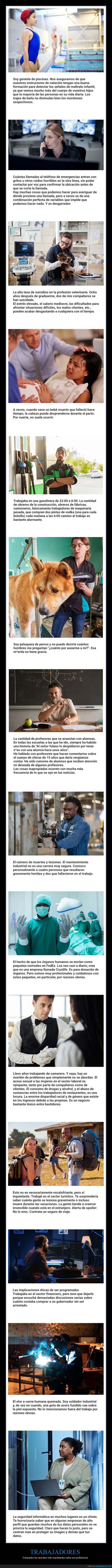 trabajadores,secretos,profesiones